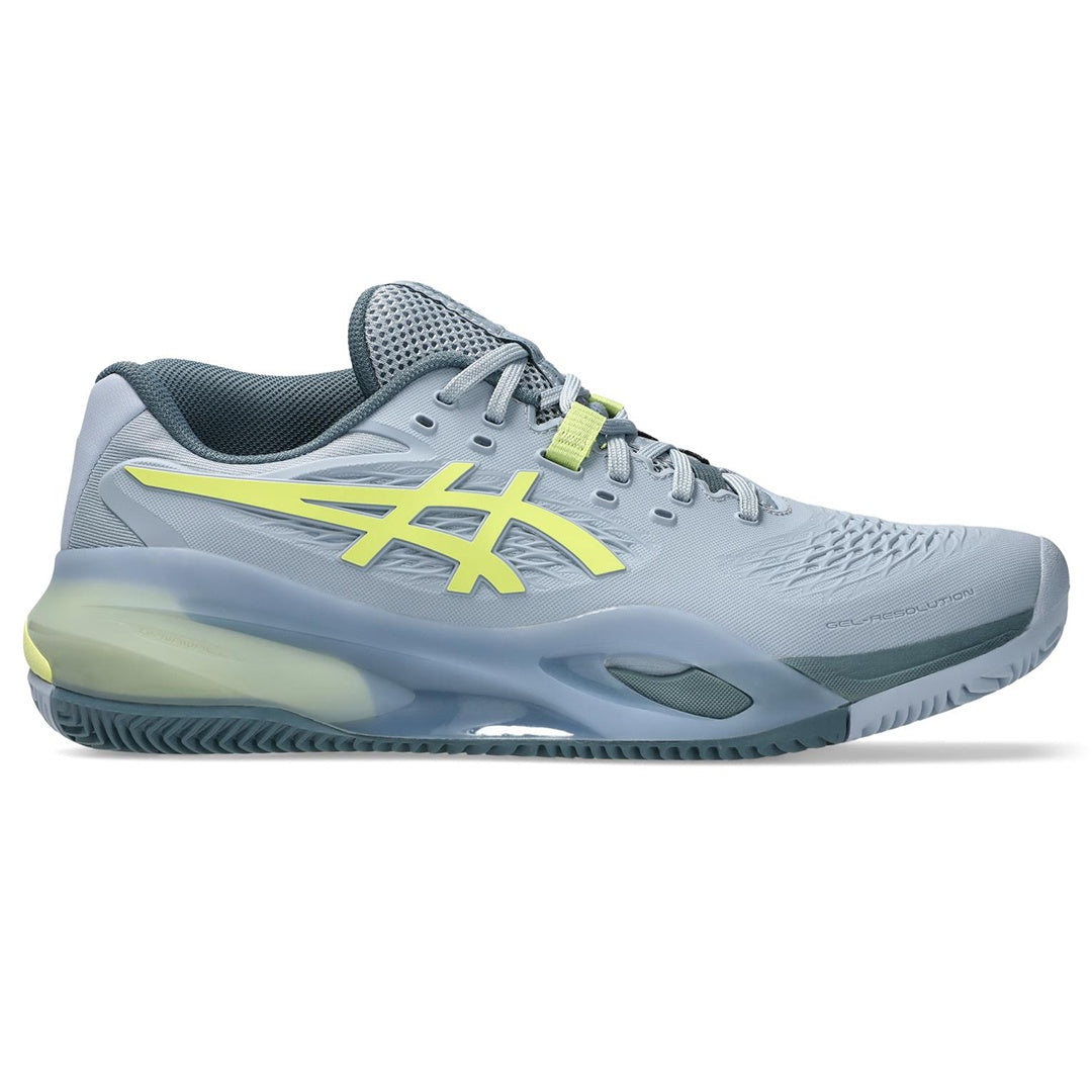 ASICS GEL-Resolution X (Herringbone) Mens Tennis Shoes Grey/Pistachio