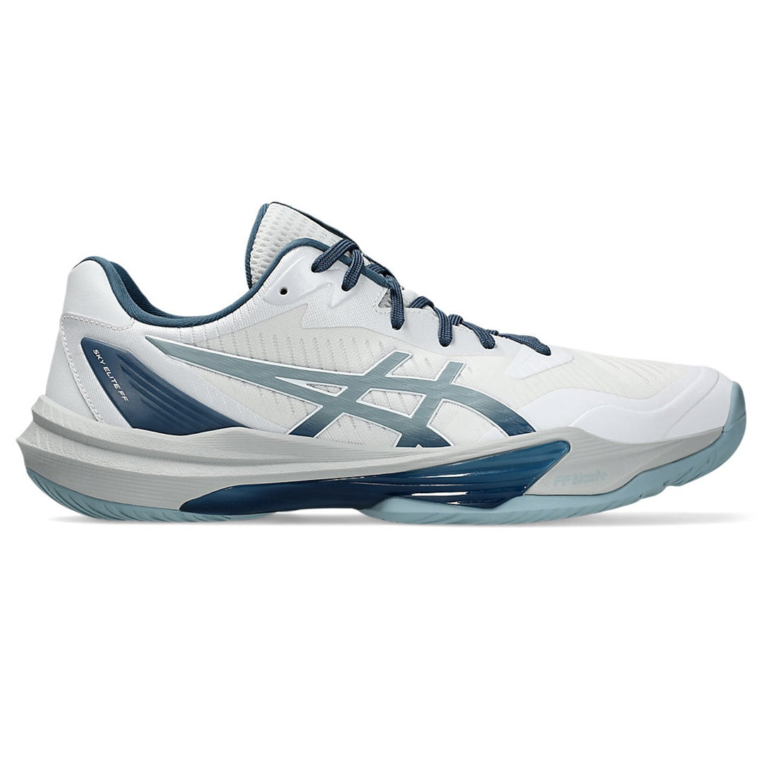 ASICS Sky Elite FF3 Mens Indoor Court Shoes White Dolphin Grey