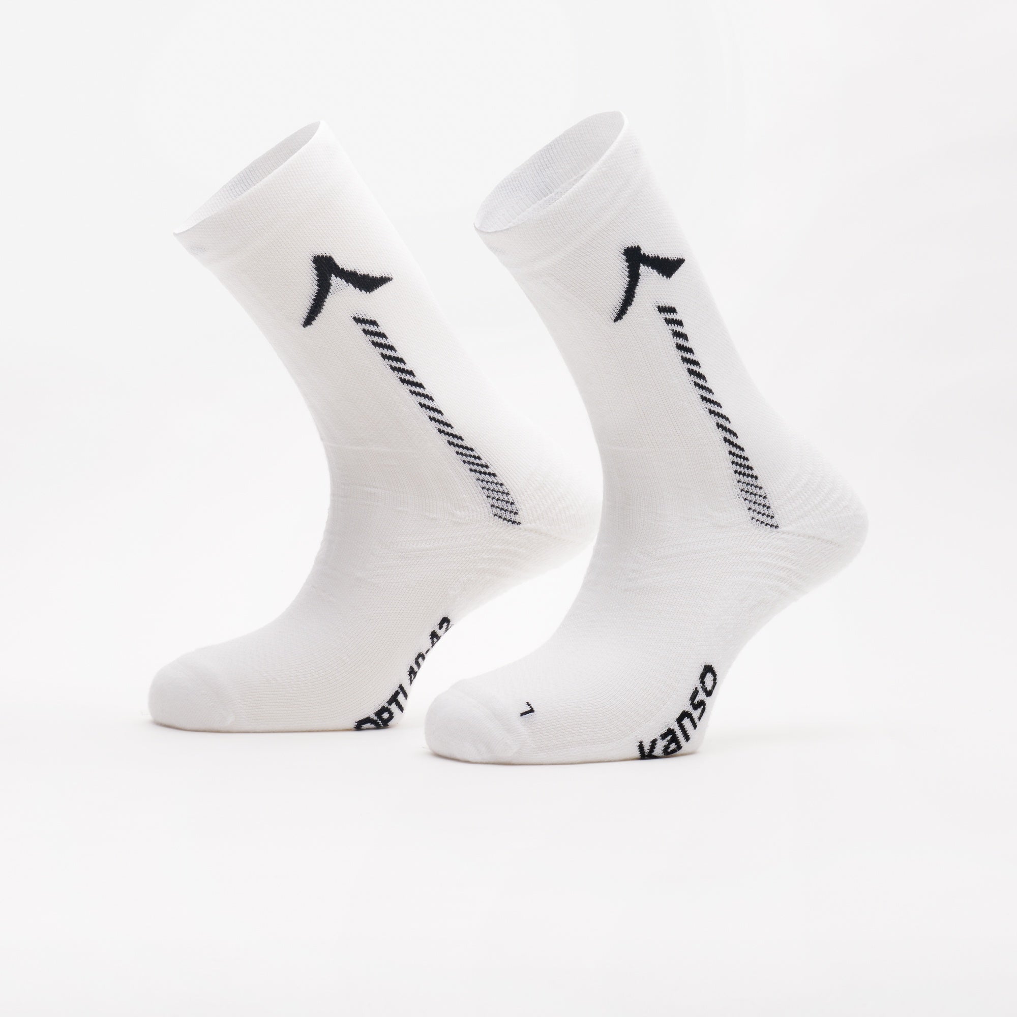 Kanso Opti-Crew Sock White