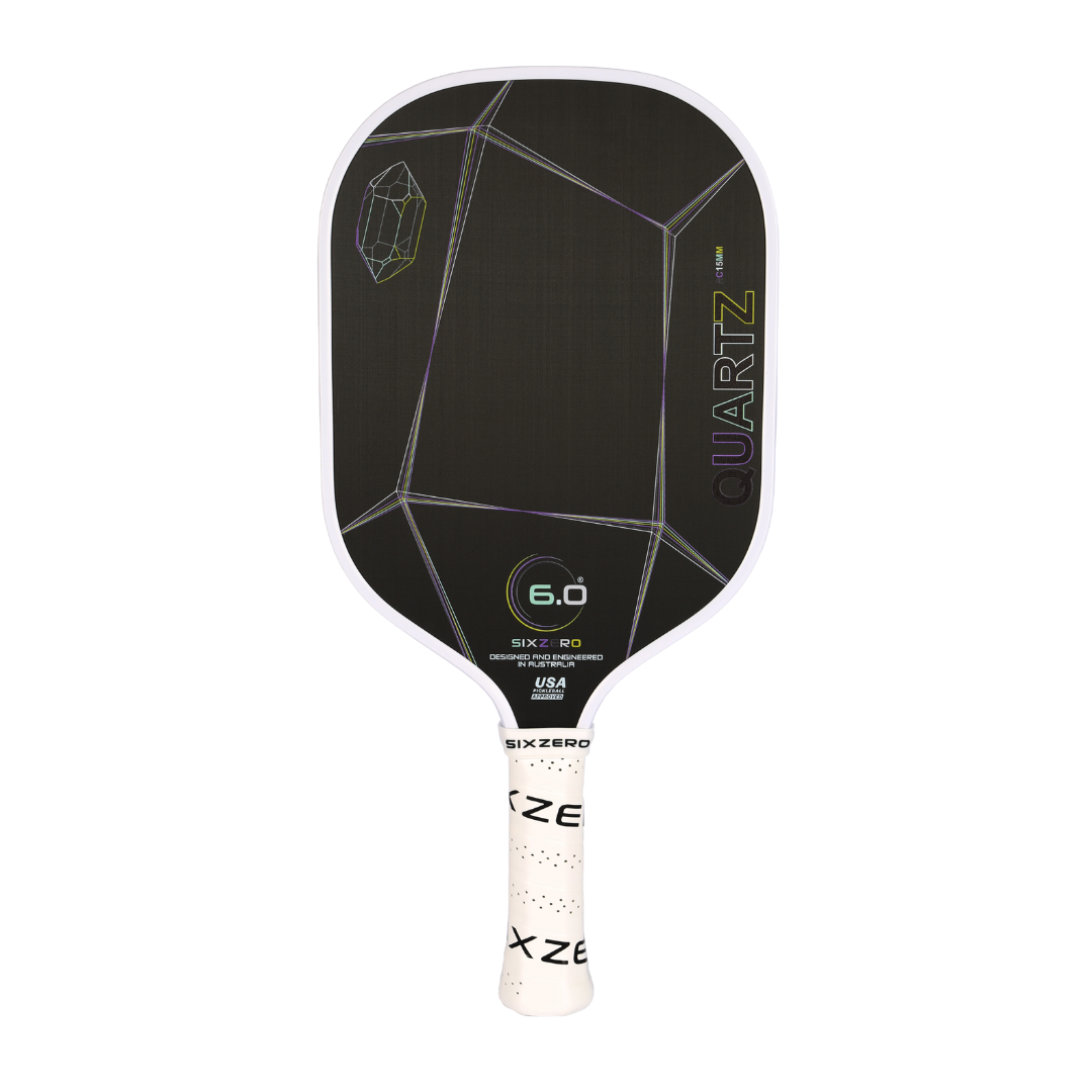 Six Zero Quartz Pickleball Paddle White Ex-Demo