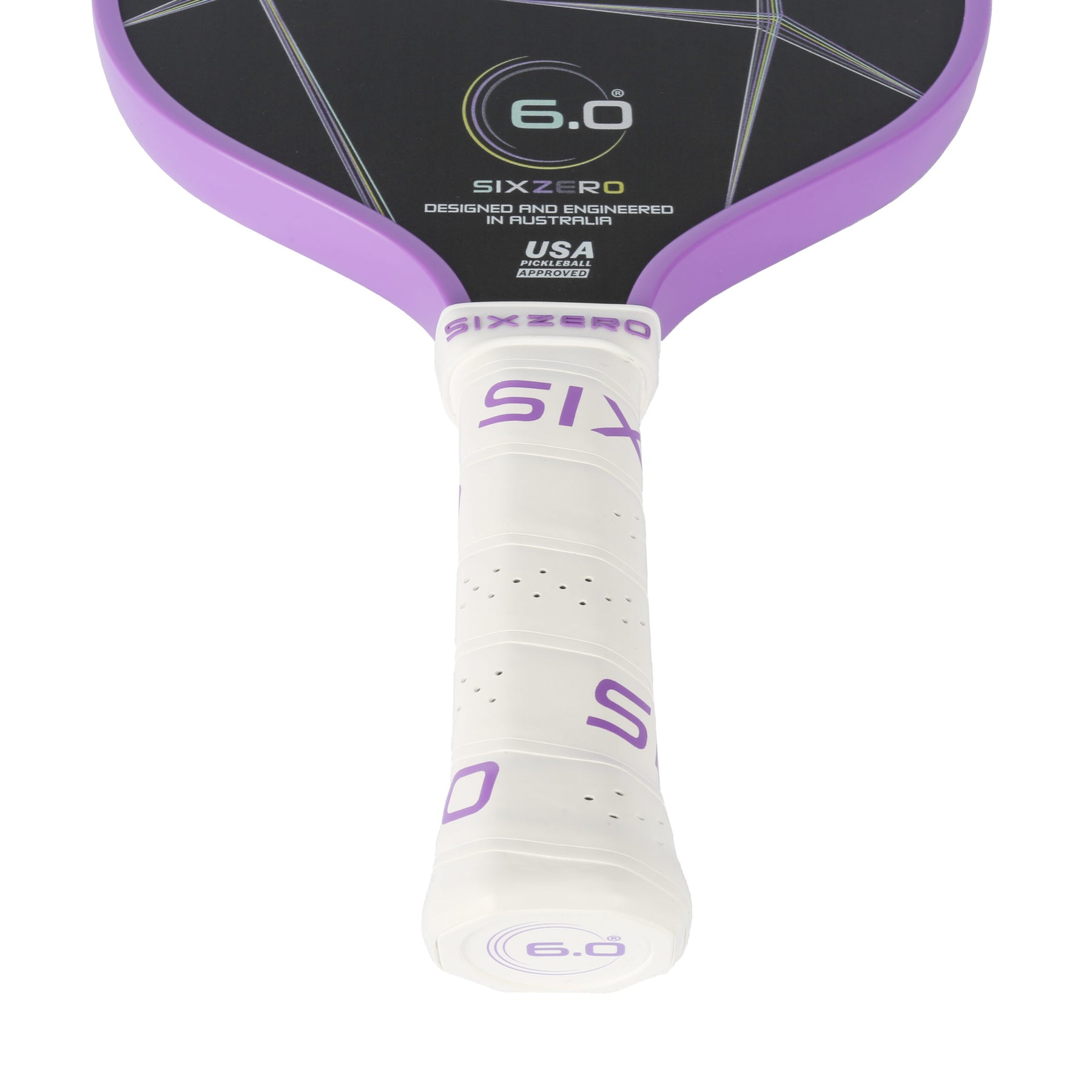 Six Zero Quartz Pickleball Paddle Purple
