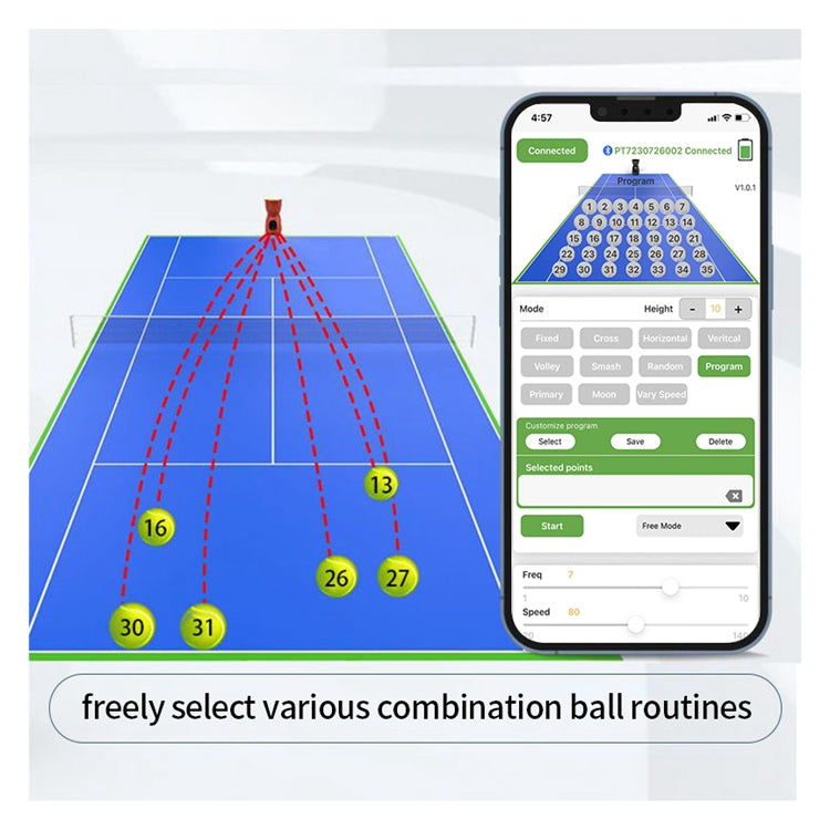 Tennis Padel Ball Machine
