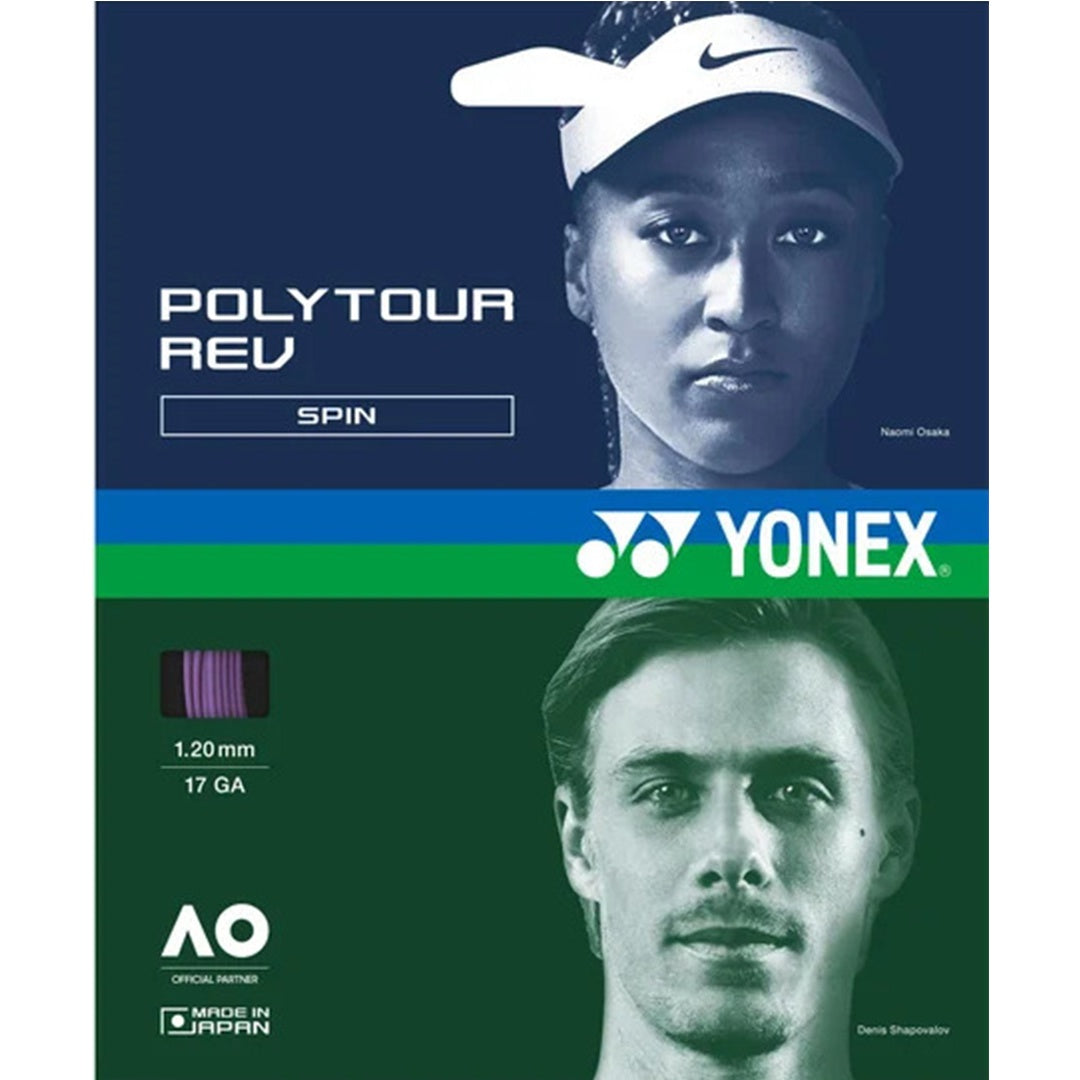 Yonex Poly Tour Rev Tennis String Purple