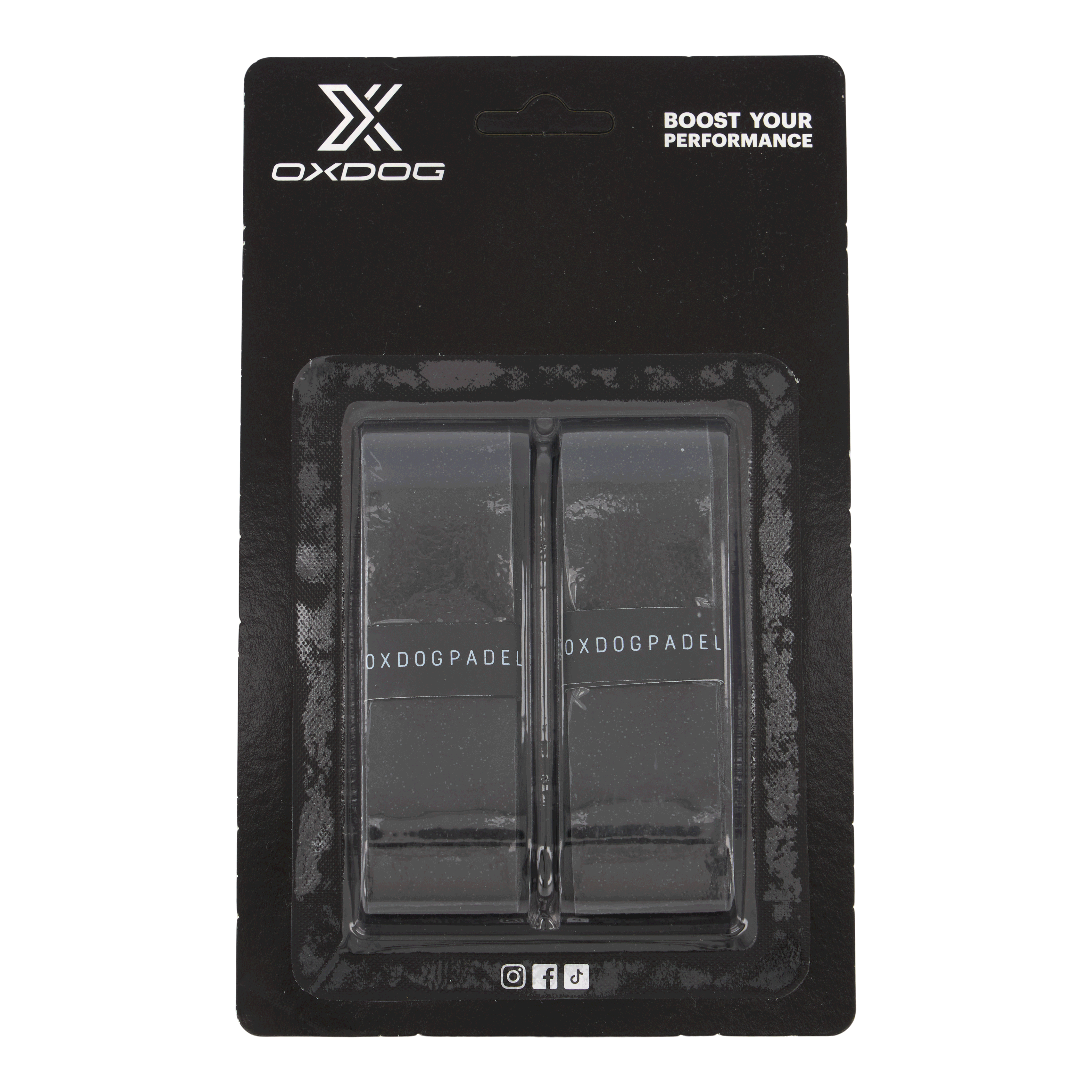 Oxdog SuperTech Padel Overgrip 2-Pack Black