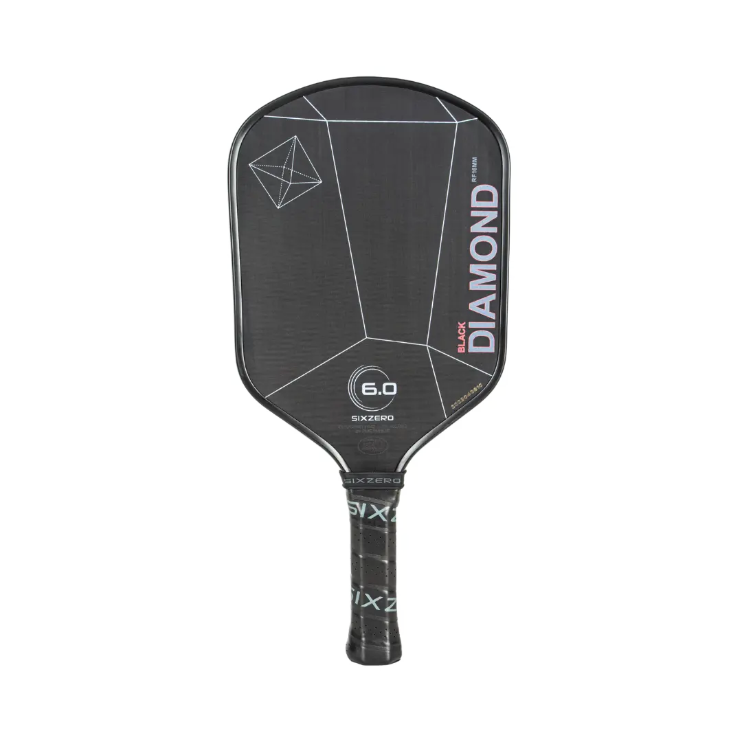 Six Zero Black Diamond Power 16mm Pickleball Paddle Ex-Demo.