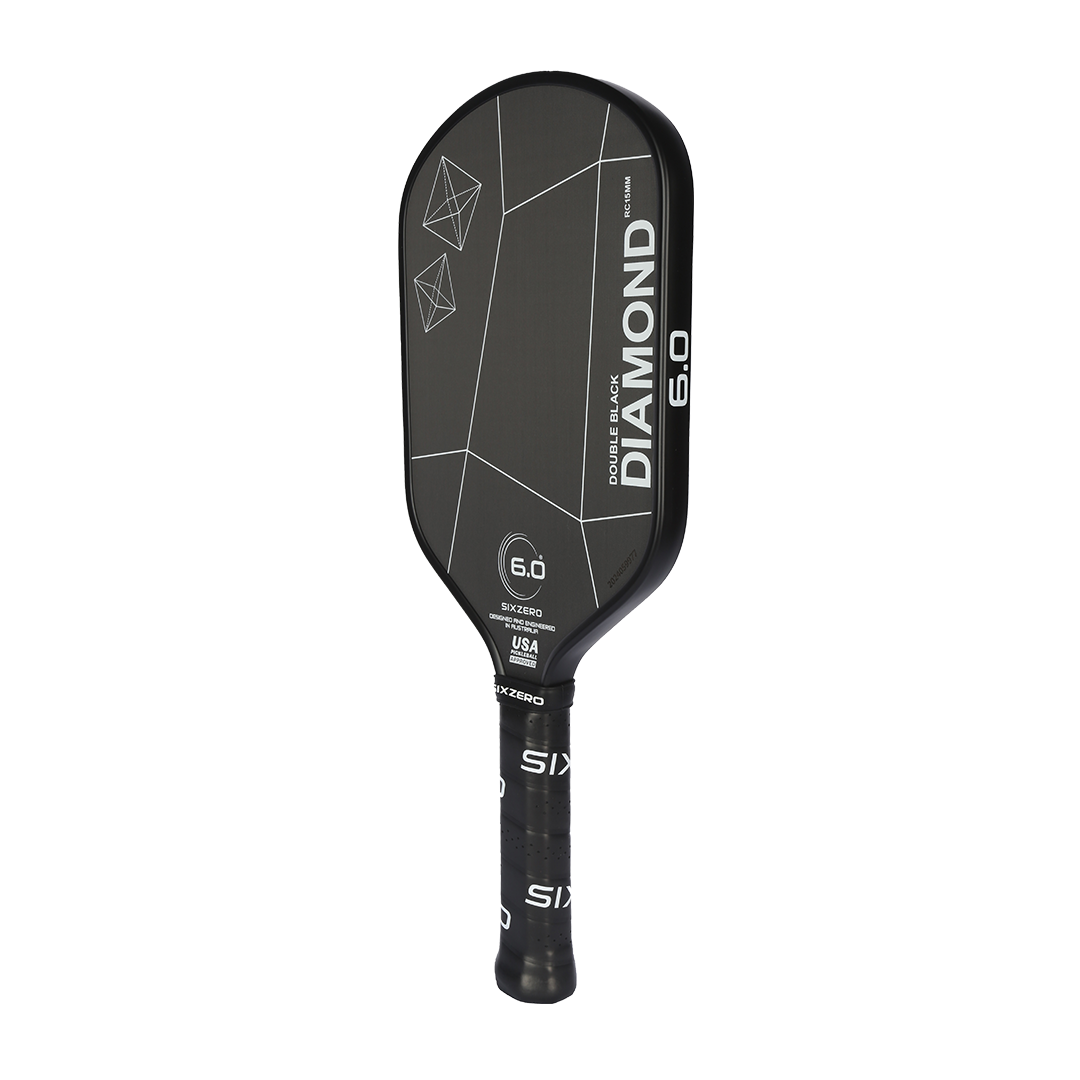 Six Zero Double Black Diamond Elongated Pickleball Paddle