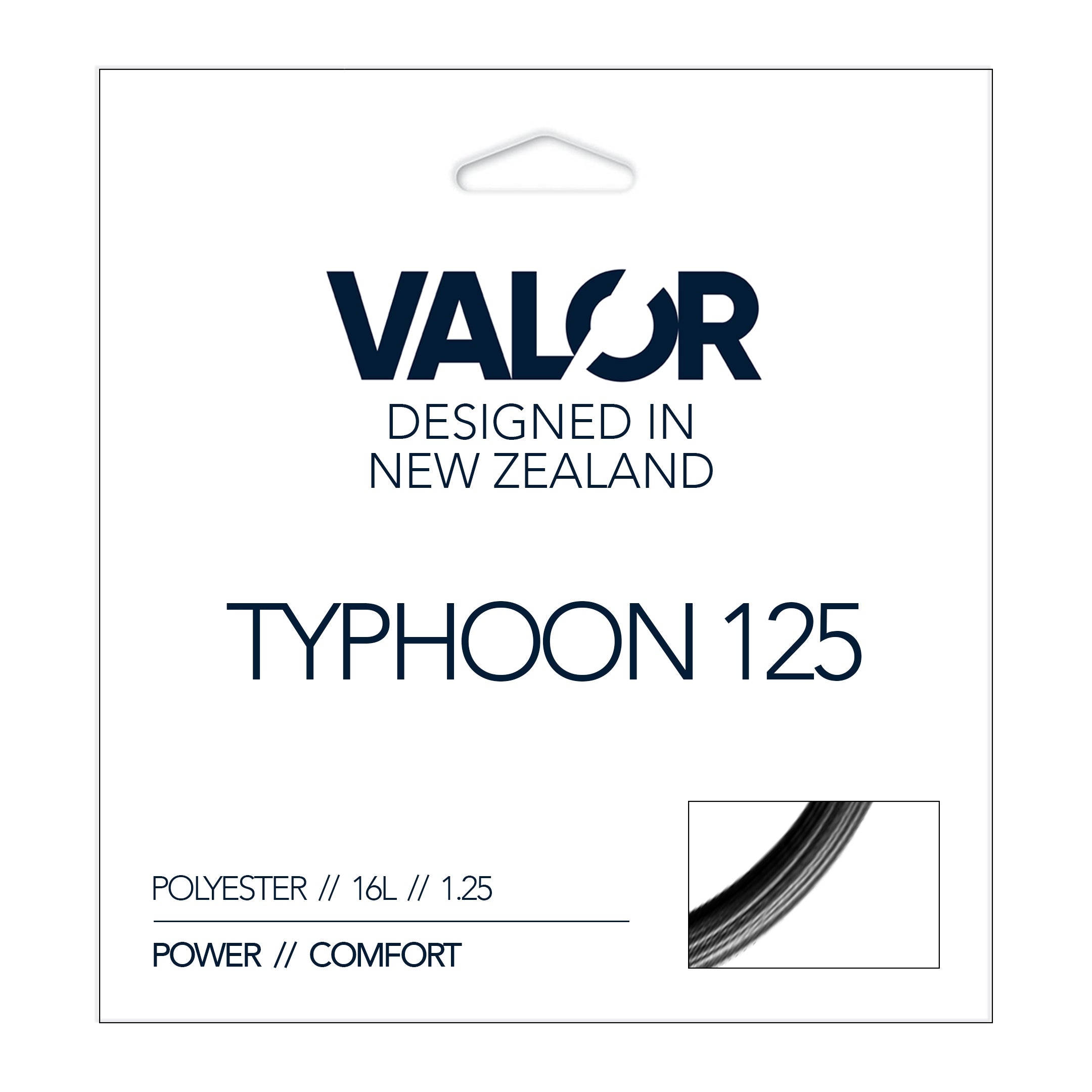 VALOR Typhoon 125 Tennis String Set