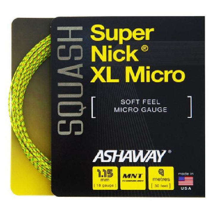 Ashaway SuperNick XL Micro Squash String NZ