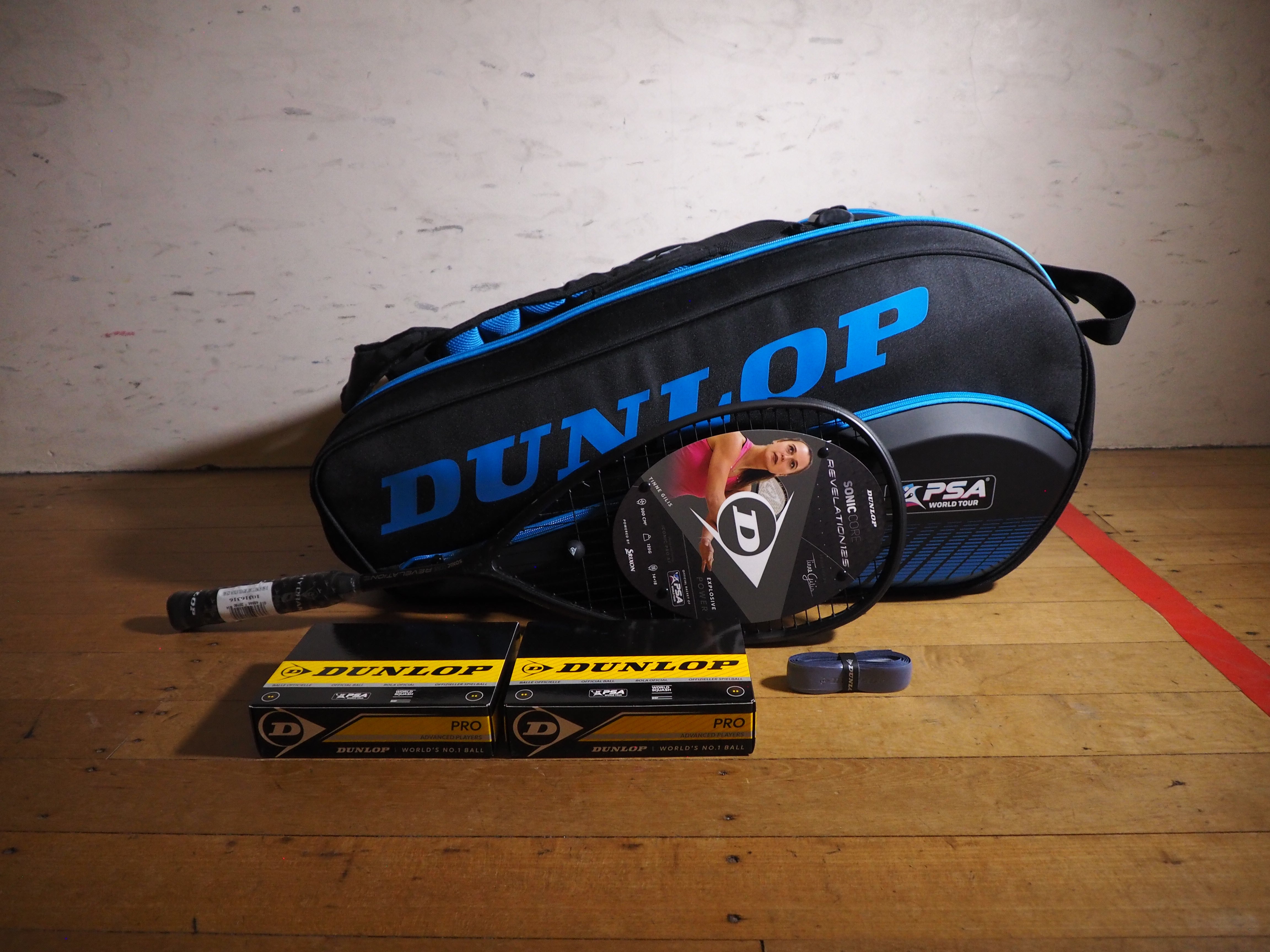 Dunlop Squash Tinne Gilis